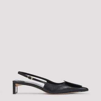 Jacquemus Black Slingbacks Pumps