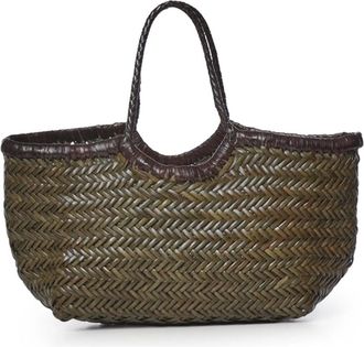 Dragon Diffusion Nantucket Tote - Dames - Tassen - Groen - Maat: ONE Size Zijde