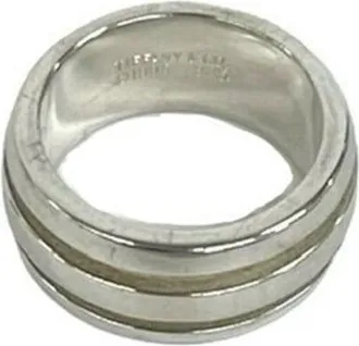Tiffany & Co. Silver Silver 925 Band Ring (Pre-Owned)