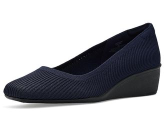 Anne Klein Wisher Womens Shoes Navy Knit : 10.5 M, Synthetic