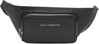 Karl Lagerfeld unisex, Tassen, Zwart, Maat: ONE Size