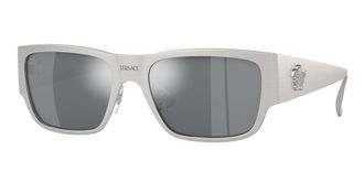 Versace VE2262 12666G Mens Sunglasses Silver Size 56