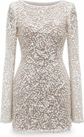 Untamed Petals Gigi Mini Dress in Ivory at Nordstrom, Size X-Small