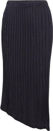 Issey Miyake Dames, Rokken, Blauw, Maat: 2XS Poliester