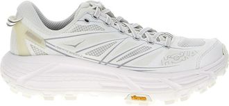 Hoka One One White Lace Up Sneakers