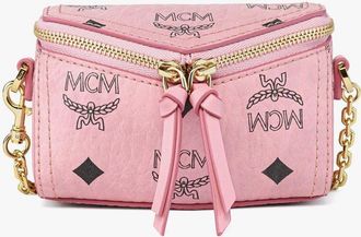 MCM Diamant 3D Charm in Visetos in Soft Pink at Nordstrom