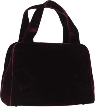 Prada Pre-owned Handbags, female, Purple, Size: ONE SIZE Pre-owned Hand Bag