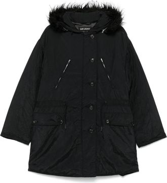 Our Legacy Subtle Parka - Dames - Parka Jassen - Zwart - M - Polyester - Jassen