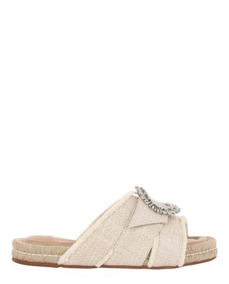 Alexandre Birman Madelina Raffia Sandals