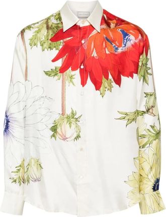 Pierre-Louis Mascia Casual Shirts, male, Multicolor, M, Aloegots Longsleeve Shirt