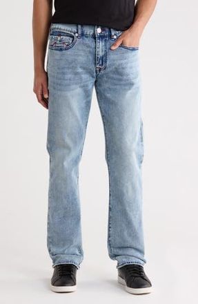 True Religion Ricky Big T Flap Straight Jeans in Light Riviera at Nordstrom Rack, Size 32