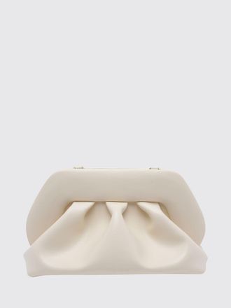 Themoir&egrave; Clutch Bios drappeggiata in pelle vegana con tracolla regolabile