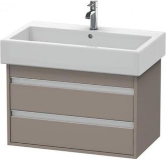 Duravit Duravit - Ketho Neceser De Pared 6637, 2 Cajones, 750mm, Para Vero