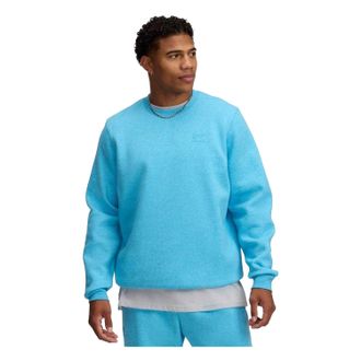 Under Armour Heren Icon Crew Neck Sweatshirt (Blauw)