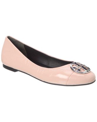 Tory Burch Chelsea Cap-Toe Leather Ballet Flat