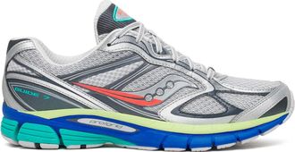 Saucony Silver Multi Progrid Guide 7 Low-Top Sneakers