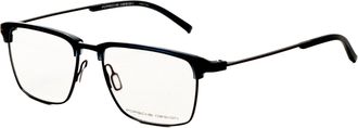 Porsche Design Mens 55 mm Blue Opticals