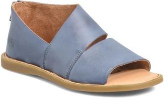 B&oslash;rn Mila Sandal in Navy Leather at Nordstrom, Size 10