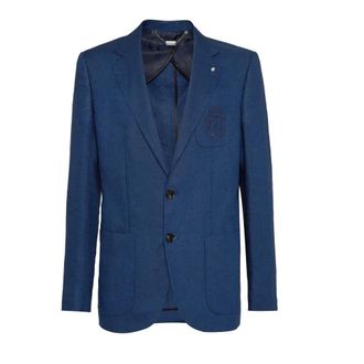Billionaire Boys Club Blazer in lino - - Jackets - Uomo - Blu - 5XL