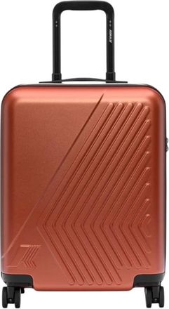 K-Way K4125Zw. 896 Hardside handbagage - unisex - Handbagage koffer - Oranje - ONE Size - Polyester - Koffers