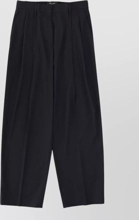 Fabiana Filippi tailored trousers pleated front belt loops