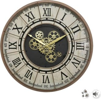 Atmosphera Reloj Mec&aacute;nico De Metal D 57 Stella - Marr&oacute;n
