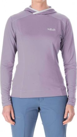 RAB Force Sun Hoody In Purple Sage
