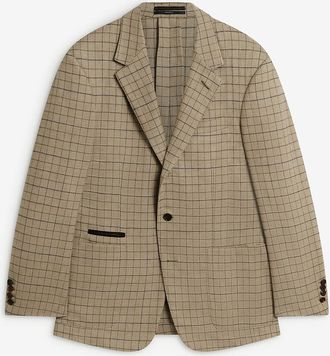 Dunhill Einreihiger Blazer aus Wolle und Kaschmir