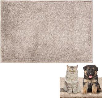 OEM Felpudo, 60x90 Cm, Alfombrilla Antideslizante Para Polvo, Poli&eacute;ster, Alfombrilla Para Suciedad, Lavable, Interiores, La Puerta Trasera, Negro
