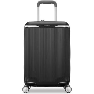 Samsonite Silhouette 18 Hardside Expandable 21 Carry On Spinner in Black at Nordstrom