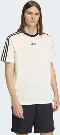adidas T-Shirt ADIDAS ORIGINALS JACQUARD JSY, Herren, Gr. XXL, sanftes wei&szlig;, Obermaterial: 100% Polyester, Rundhals, Shirts T-Shirt