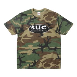 SUPREME x DJ Screw SS26 SUC T-Shirt Woodland Camo SUP-SS26-147-CAM