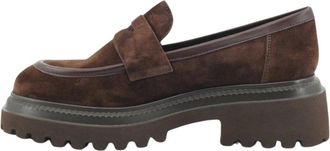 Frau Loafers - Dames - Loafers - Bruin - 38 EU - Leer - Schoenen
