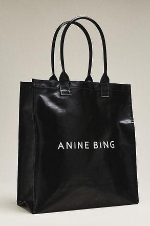 Anine Bing Leonie Coated Canvas Tote Bag