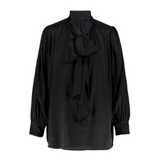 Emily van den Bergh Blouses - Dames - Blouses & Shirts - Zwart - Maat: XS