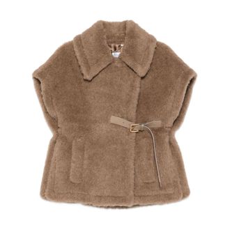 Max Mara Dames, Jassen, Bruin, Maat: S/M Zijde