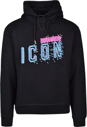 Dsquared2 Classic Hooded Sweatshirt with Bold Graphic