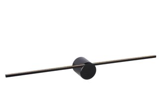 Lucide MIZAR Non Dimmable Stylish Mountable Bathroom Decor LED Wall Light in Black