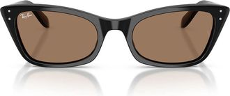 Ray-Ban Sunglasses Rb2299 901/73 Lady Burbank Black/Brown Unisex