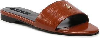 Patrizia Pepe Sandalo - Dames - Sandalen - Bruin - 37 1/2 EU - Leer - Schoenen