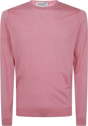 John Smedley Heren, Truien, Roze, Maat: XL Wol