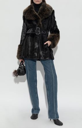 Stand Studio Faux Fur Fae, Womens, Brown