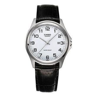 Casio Quartz Waterproof Mens Silver Analog MTP-1183E-7B