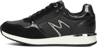 Mexx Chique Zwarte Lage Sneakers - Dames - Sneakers - Zwart - 37 EU - Schoenen