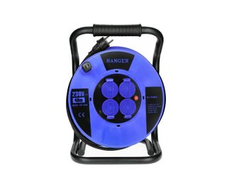 Hanger Enrollacables H07rn-f 25m 3g 1,5mm&sup2; Negro Alargador El&eacute;ctrico