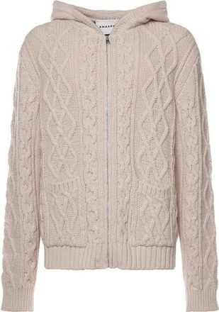 Amaranto Wool Blend Cardigan