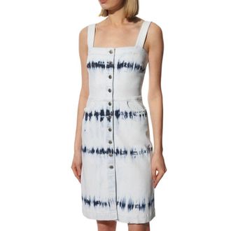 Stella McCartney Womens Blue Polyester Casual Dress