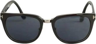 Tom Ford Pre-owned Plastic Zonnebril - Dames - Vintage Accessoires - Bruin - ONE Size - Leer - Vintage