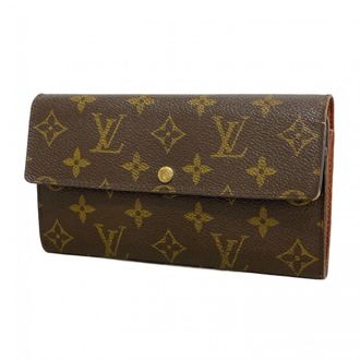 Louis Vuitton Brown Long Wallet (Bi-Fold) (Pre-Owned)