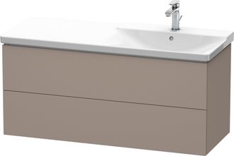 Duravit Duravit L-cube M&oacute;dulo Mural 1220mm De Ancho, Profundidad 481, 2 Cajones, Apto Para P3 Comfort Art&iacute;culo 233412, Lavabo A La Derecha, Color: Decoraci&oacute;n 